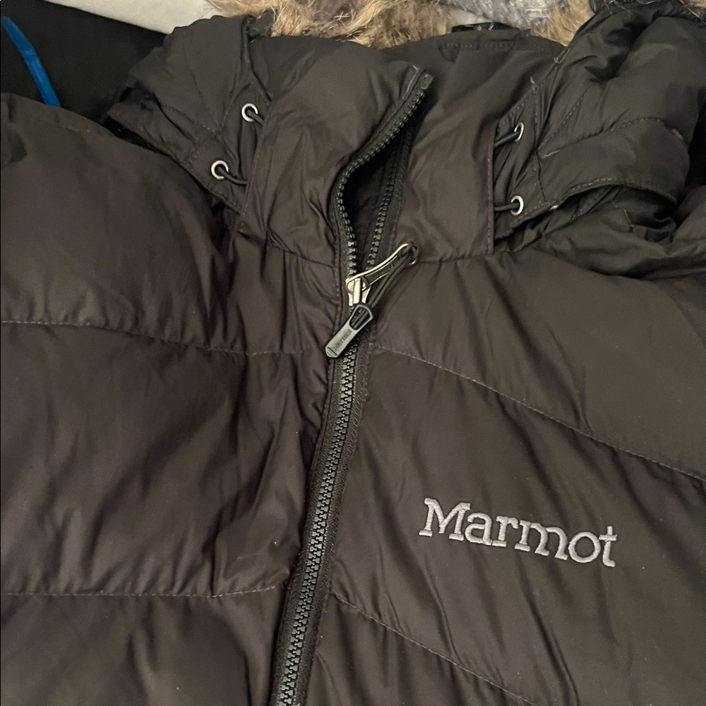 Marmot Charcoal Hooded Jacket